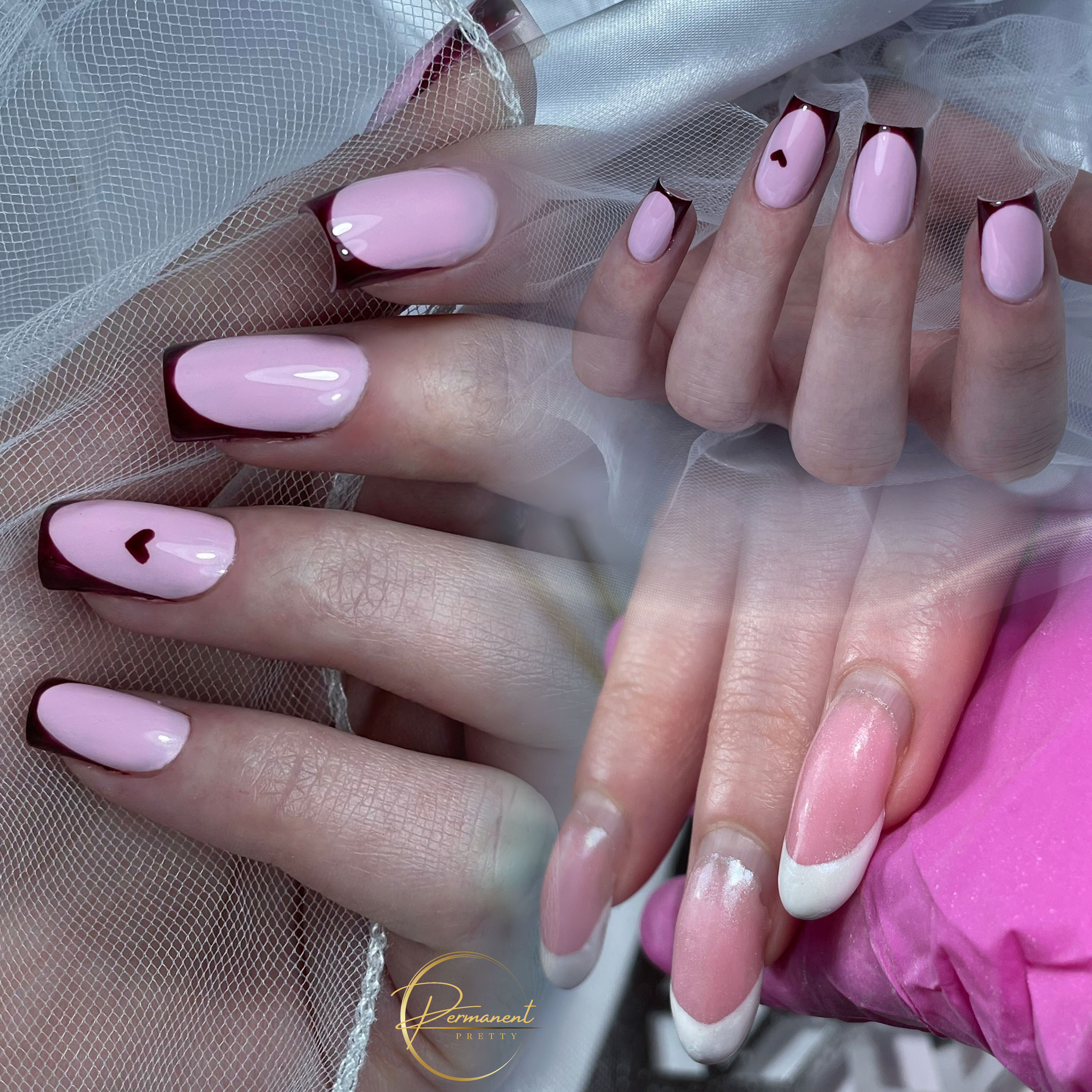 Metamorfoza paznokcia przed i po manicure